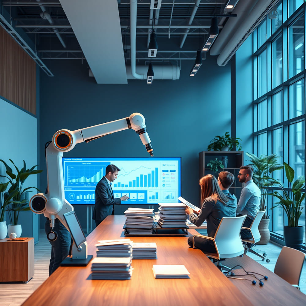 Automação e produtividade empresarial